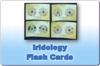  Iridology Flash Cards